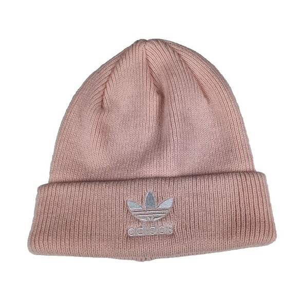 Adidas Beanie Hat Pink Snowboarding Ski Winter Skateboard Spring Skater Cozy - Picture 1 of 7